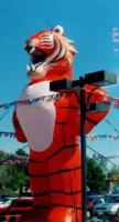 Tiger Balloon - 25ft. tall Tiger inflatables